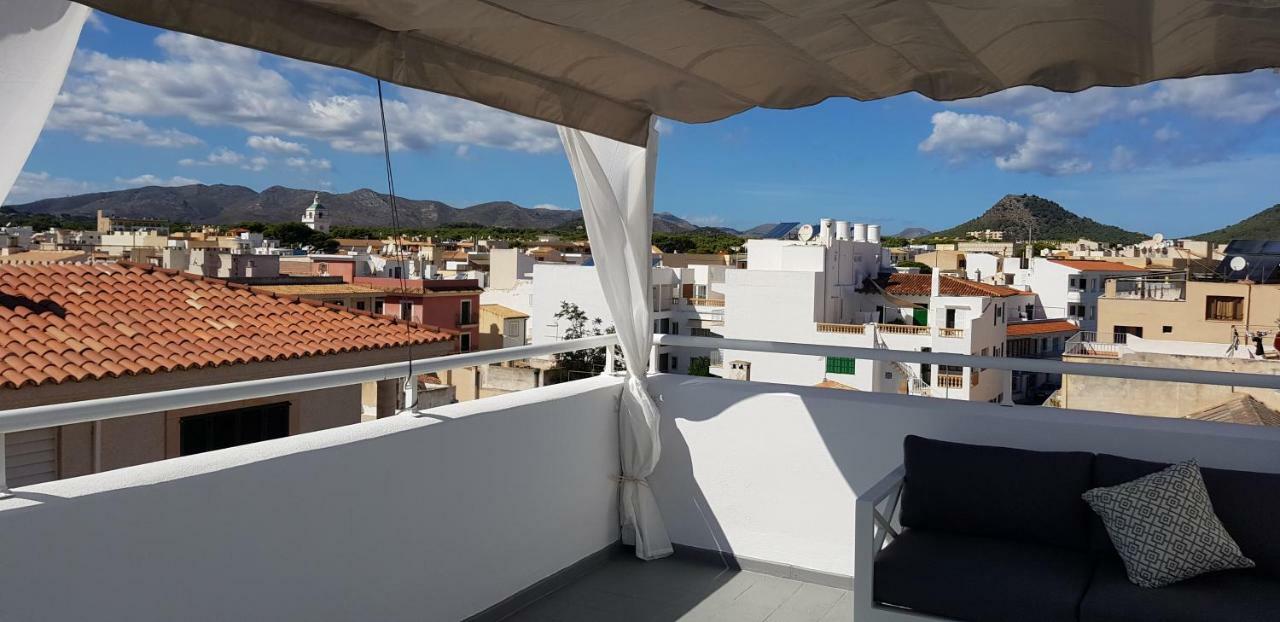 Sonne & Meerblick Aus 40 Grad Heissem Whirlpool Geniessen - Zentral Am Hafen Und Dennoch Ruhig Cala Ratjada  Exterior foto